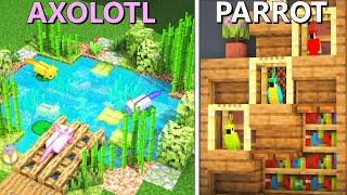 10 BEST Minecraft PET Houses You Can Build [upl. by Hopkins]