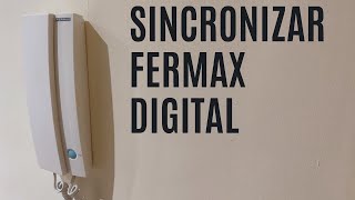 Sincronizar telefonillo Fermax digital [upl. by Eehc]