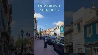 Downtown Annapolis annapolis annapolismd maryland md travel navy downtown mainstreet mainst [upl. by Averir]