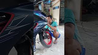 Repaint Velg Aerox Warna Silver Metalic Milik Bocil Epep [upl. by Seltzer]