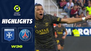 AJ AUXERRE  PARIS SAINTGERMAIN 1  2  Highlights  AJA  PSG  20222023 [upl. by Nauh]