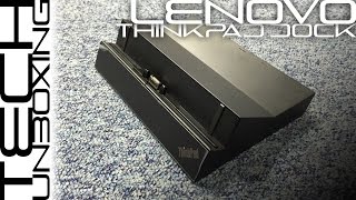 Lenovo ThinkPad Tablet Dock [upl. by Aihtnamas]