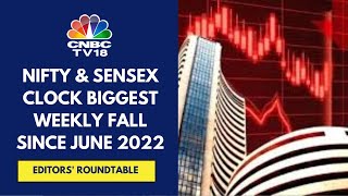 DStreet Sees Worst Week In 2 Years How Did The Market Fare The Week Gone By  CNBC TV18 [upl. by Emogene]