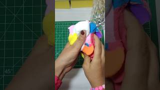 What should I do with these colourful clay chunks shorts slime asmrHomeShortsSubscription [upl. by Aicac]