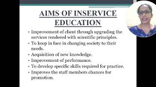 INSERVICE EDUCATION [upl. by Amelia]