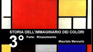 Maurizio Mercurio Storia dei Colori 3° Parte Rinascimento [upl. by Netsirc]