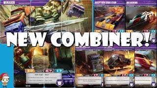 Menasor is a Powerful New Combiner in the Transformers TCG Stunticons [upl. by Griffin]