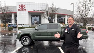 2022 Tacoma TRD Sport for Sale  Army Green [upl. by Omora]