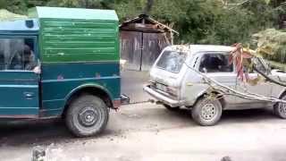 Niva vs fiat campagnola1 [upl. by Ati]