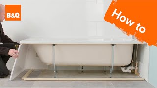 How to install a standard acrylic bath [upl. by Torrell]