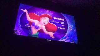 The Little Mermaid Ariels Beginning DVD Menu Walkthrough [upl. by Attiuqehs567]