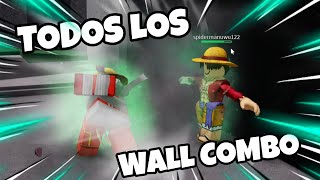 Asi HICE TODOS los WALL COMBO de SAITAMA BATTLEGROUNDS [upl. by Aikemaj425]