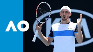 John Millman vs Ugo Humbert  Match Highlights 1R  Australian Open 2020 [upl. by Fulvia]