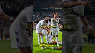 Real Madrid Song Celebrating Legendary Players Through Song [upl. by Anitnoc]