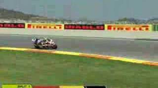 SBK 2008  Valencia Superpole Best Lap [upl. by Oeramed859]