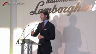 Lamborghini CEO Stephan Winkelmann speech [upl. by Egas]