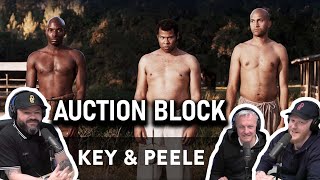 Key amp Peele  Auction Block REACTION  OFFICE BLOKES REACT [upl. by Auqinaj90]