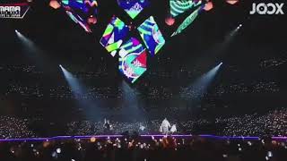 ARMYs singing quotANPANMANquot at MAMA 2018 [upl. by Saleme]