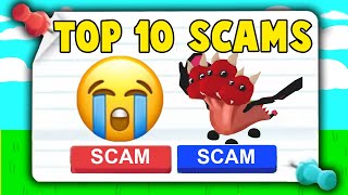 Top 10 RECENTLY Created SCAMS In Adopt ME How To Avoid Scams Roblox Adopt Me 2021 [upl. by Aihsinyt]