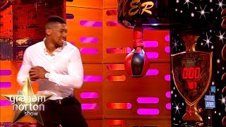 Anthony Joshua DESTROYS Punching Bag Record  The Graham Norton Show [upl. by Calbert]