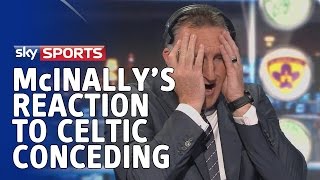 Alan McInallys reaction to Celtic conceding to Maribor in the Champions League [upl. by Ehrenberg]