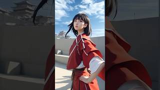 Aya Nakamura  Copines TikTok dance challenge shorts ai animation [upl. by Erodoeht]