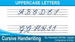 CURSIVE Handwriting Lesson 1 [upl. by Artek]