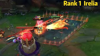 Rank 1 Irelia This Irelia Mechanic Will BLOW YOUR MIND [upl. by Einram]