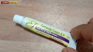 Skylexo Cream  Skylexo Cream Use In Hindi  Skylexo Crean Reveiw Skylexo Cream Cetrimide Cream BP [upl. by Yelhs113]