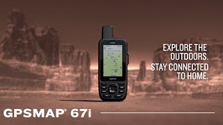 Garmin  GPSMAP 67i  GPS handheld navigator and satellite communicator [upl. by Yrrum]