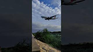 Emirates Boeing 777200lr A6EWA Beautifully Approaching At karachiairport [upl. by Naget138]