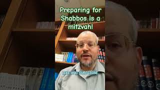 Its a mitzvah to prepare for Shabbos sabbath shabbat jewishculture jewish [upl. by Inahpit]