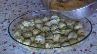 ricette della tradizioneTORTIERA DI CARCIOFI E PATATE GRATINATI [upl. by Celeste]