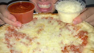 🍕 CHEESY PIZZA 🍺 먹방 asmr mukbang [upl. by Eitsym]