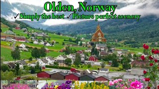 Explore Europe 17 OldenNorway Simply the best Beautiful and peaceful community [upl. by Huber]