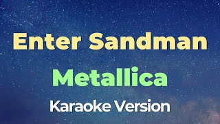 Enter Sandman Karaoke  Metallica [upl. by Naam731]