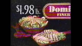 Dominicks in Chicago Late December commercial 1986 [upl. by Annahtur25]