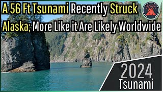 A 56 Foot High Tsunami Recently Struck Alaska More Like it Are Likely Worldwide [upl. by Annaehs]