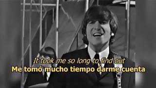 Day tripper  The Beatles LYRICSLETRA Original Video [upl. by Powder]