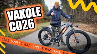 Vakole C026  Rower elektryczny MTB 750W mocy  pierwsze wrażenia [upl. by Kumagai]