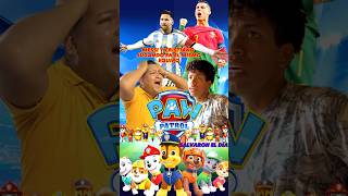 CRISTIANO Y MESSI comedy drama dramacomedy viral video reels shortvideo shortsvideo novela [upl. by Kinnie66]