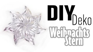 DIY Weihnachtsstern  WeihnachtsDeko [upl. by Lamphere]