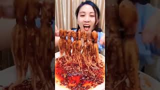 spicy octopus eating  mukbang show [upl. by Bricker]