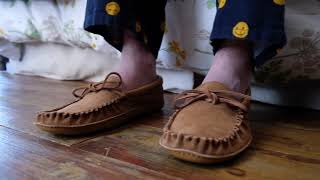 Mens Laurentian Chief Soft Sole Moccasins by The Brown Bear Distribution Inc [upl. by Buzz]