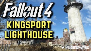 Fallout 4  Kingsport Lighthouse Detailed Tour [upl. by Sib590]