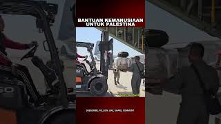 Misi Kemanusiaan Indonesia 20 Paket Bantuan untuk Rakyat Palestina freepalestine [upl. by Sajet]