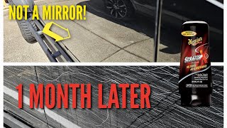 MEGUIARS SCRATCH X RESULTS1 MONTH LATER [upl. by Anaxor]