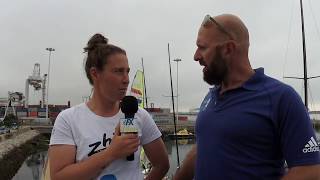 49er Sailing Adidas Sailing Daily Show  2017 World Championship  Day 1 [upl. by Legna]