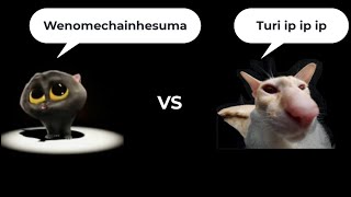 turi ip ip ip vs wenomechainsama Epic Rap Battle [upl. by Lledualc]