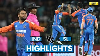 IND Vs SL Highlights 3rd T20 Suryakumar Rinku Singh Helps India To Beat Sri Lanka In Super Over [upl. by Lissy]